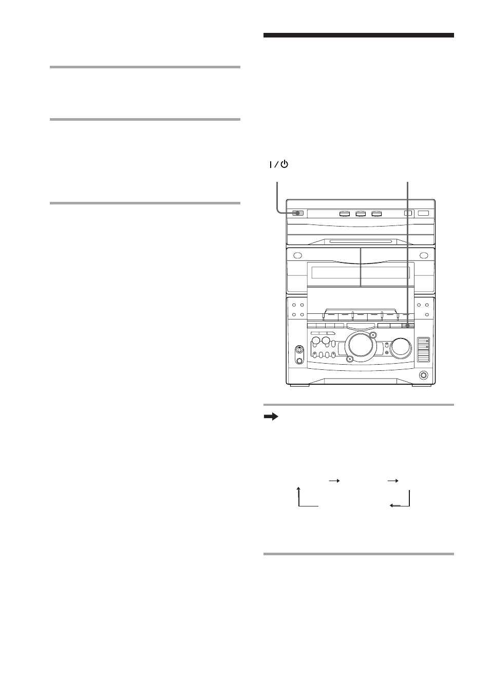 Switching the speaker formation | Sony MHC-GRX8 User Manual | Page 36 / 52