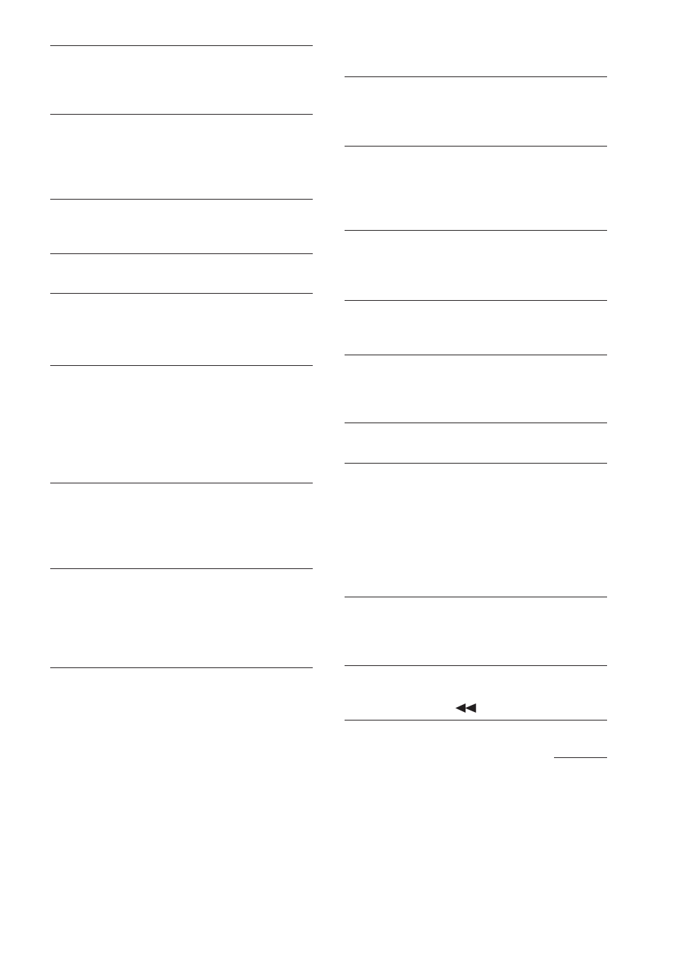 Speakers, Cd player | Sony MHC-GRX8 User Manual | Page 47 / 52
