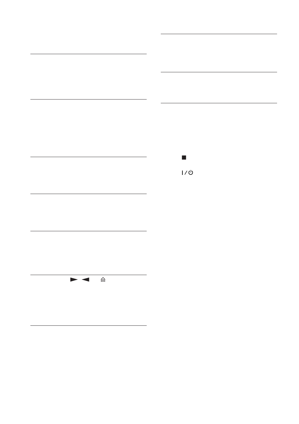 48 tape deck, Tuner | Sony MHC-GRX8 User Manual | Page 48 / 52