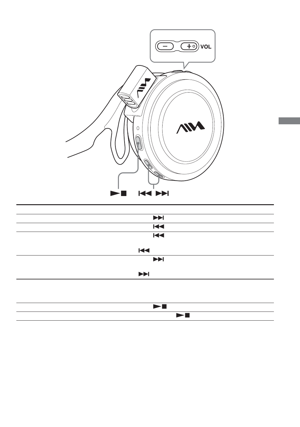 Other operations . / > nx | Sony AZ-HS1 User Manual | Page 11 / 20