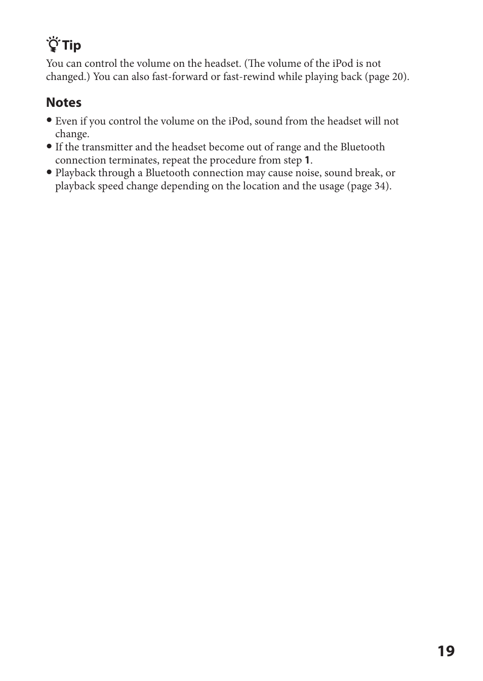 Sony DR-BT22iK User Manual | Page 19 / 44