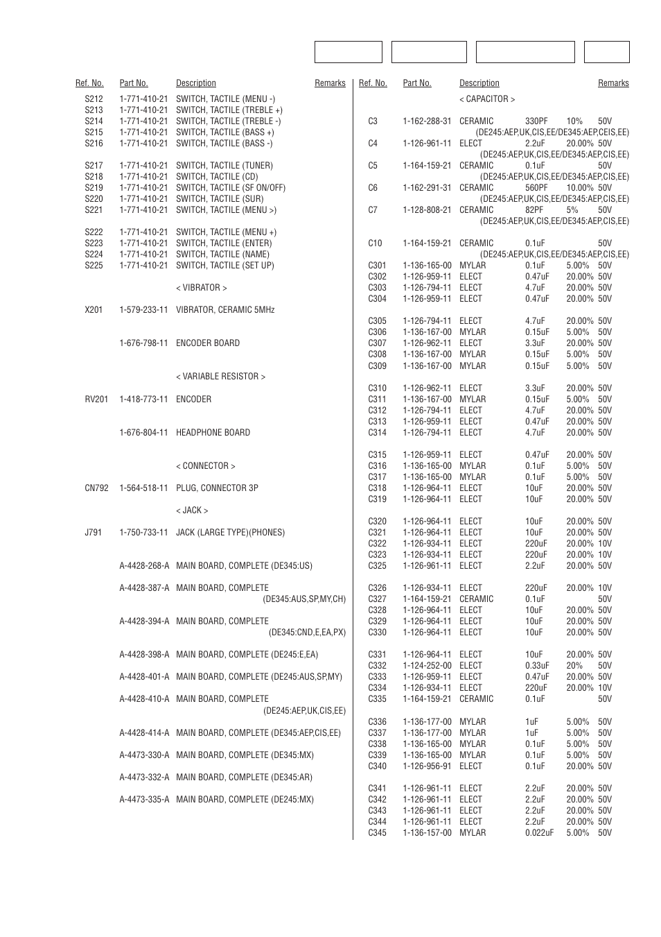 Display encoder headphone main | Sony STR-DE345 User Manual | Page 23 / 32