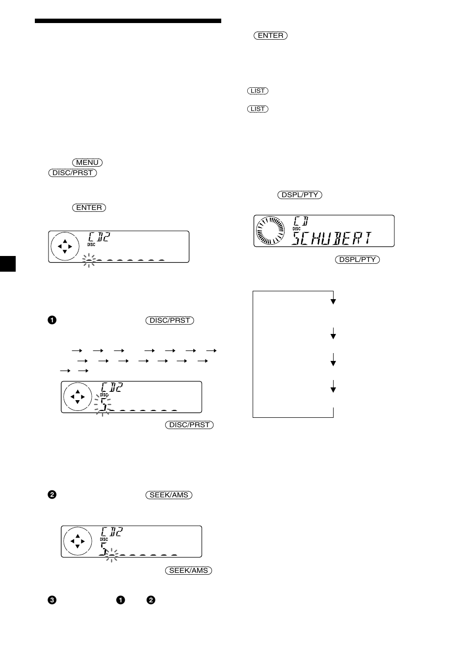 12 labelling a cd | Sony MDX-C6400R User Manual | Page 12 / 152