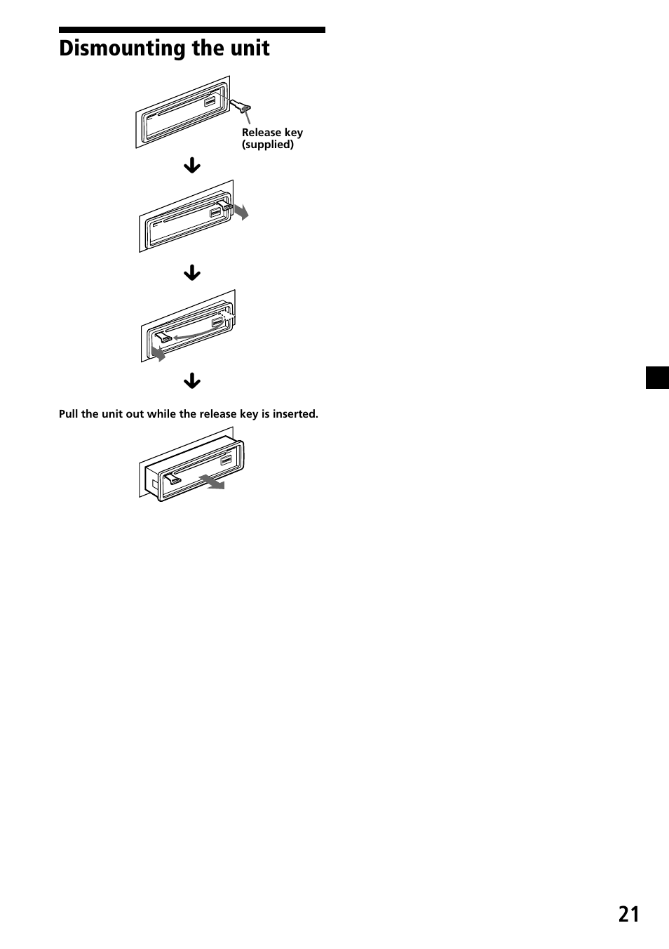 Sony CDX-4270R User Manual | Page 21 / 96