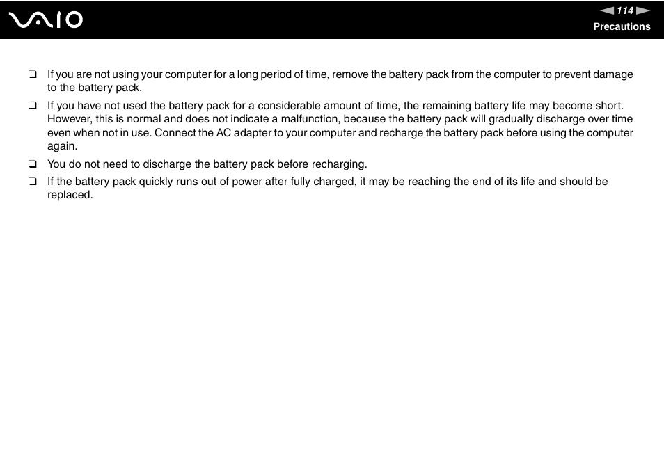 Sony VAIO VGN-P500 User Manual | Page 114 / 165
