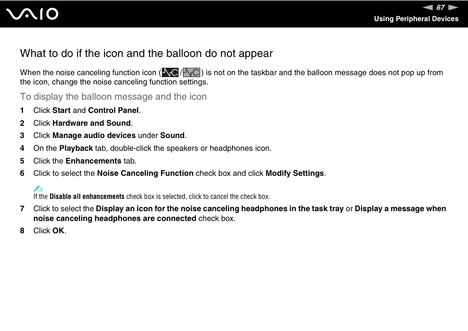 Sony VAIO VGN-P500 User Manual | Page 67 / 165