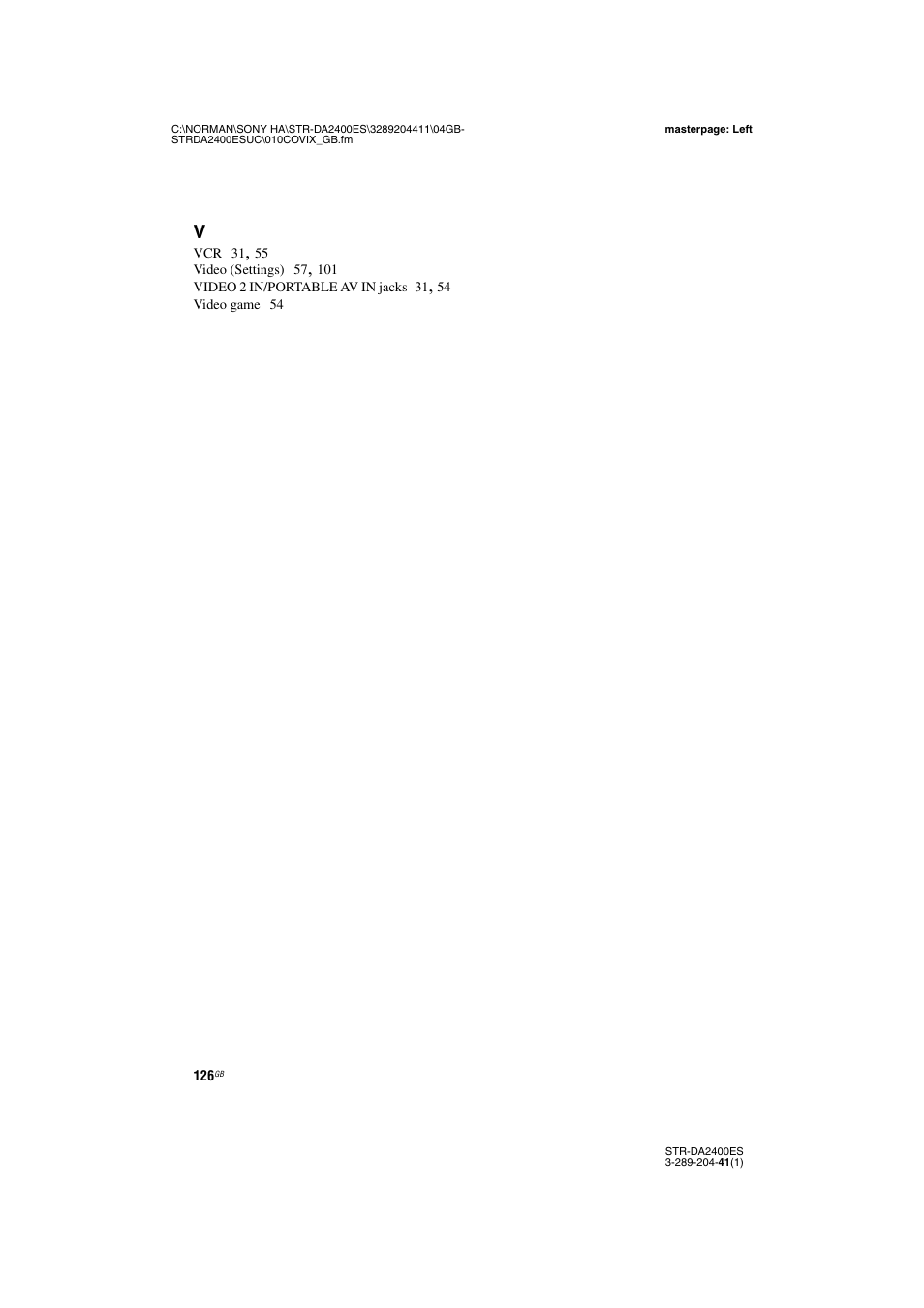 Sony 3-289-204-41(1) User Manual | Page 126 / 128