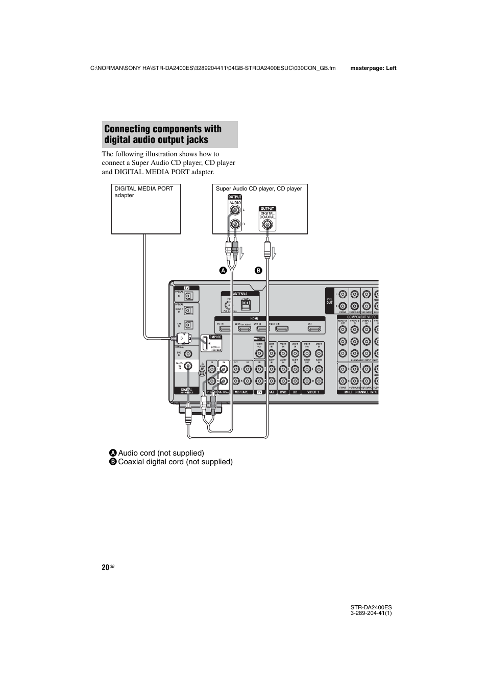 Sony 3-289-204-41(1) User Manual | Page 20 / 128