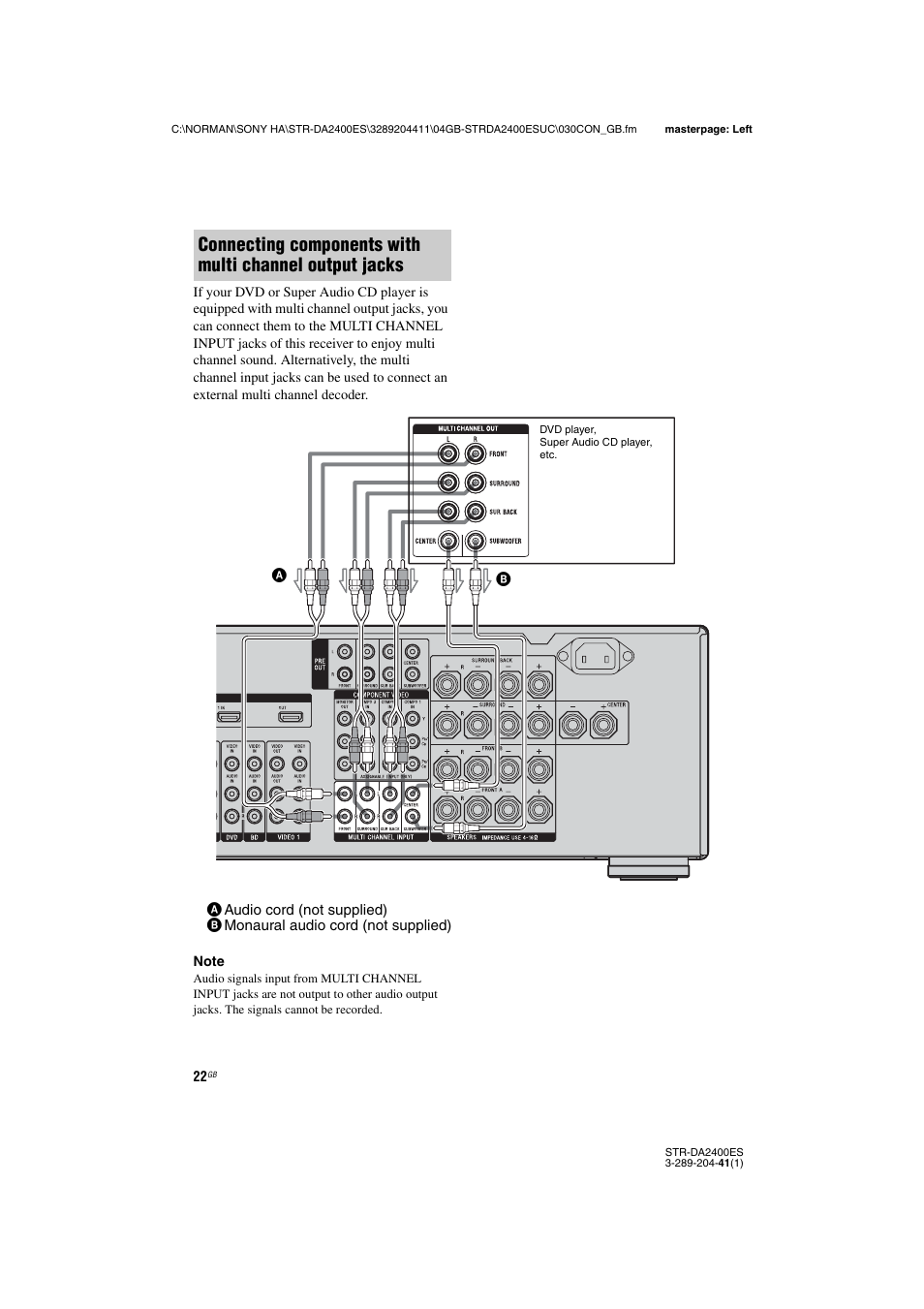 Sony 3-289-204-41(1) User Manual | Page 22 / 128