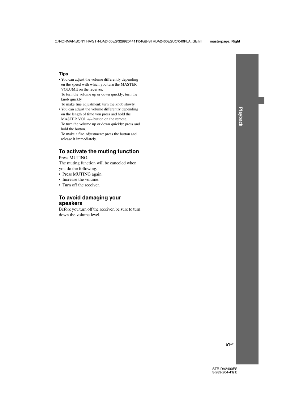 Sony 3-289-204-41(1) User Manual | Page 51 / 128