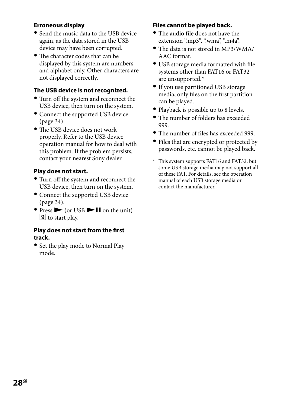 Sony 3-293-639-11(1) User Manual | Page 28 / 36