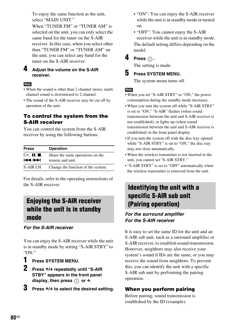 Sony DAV-HDX475 User Manual | Page 80 / 116