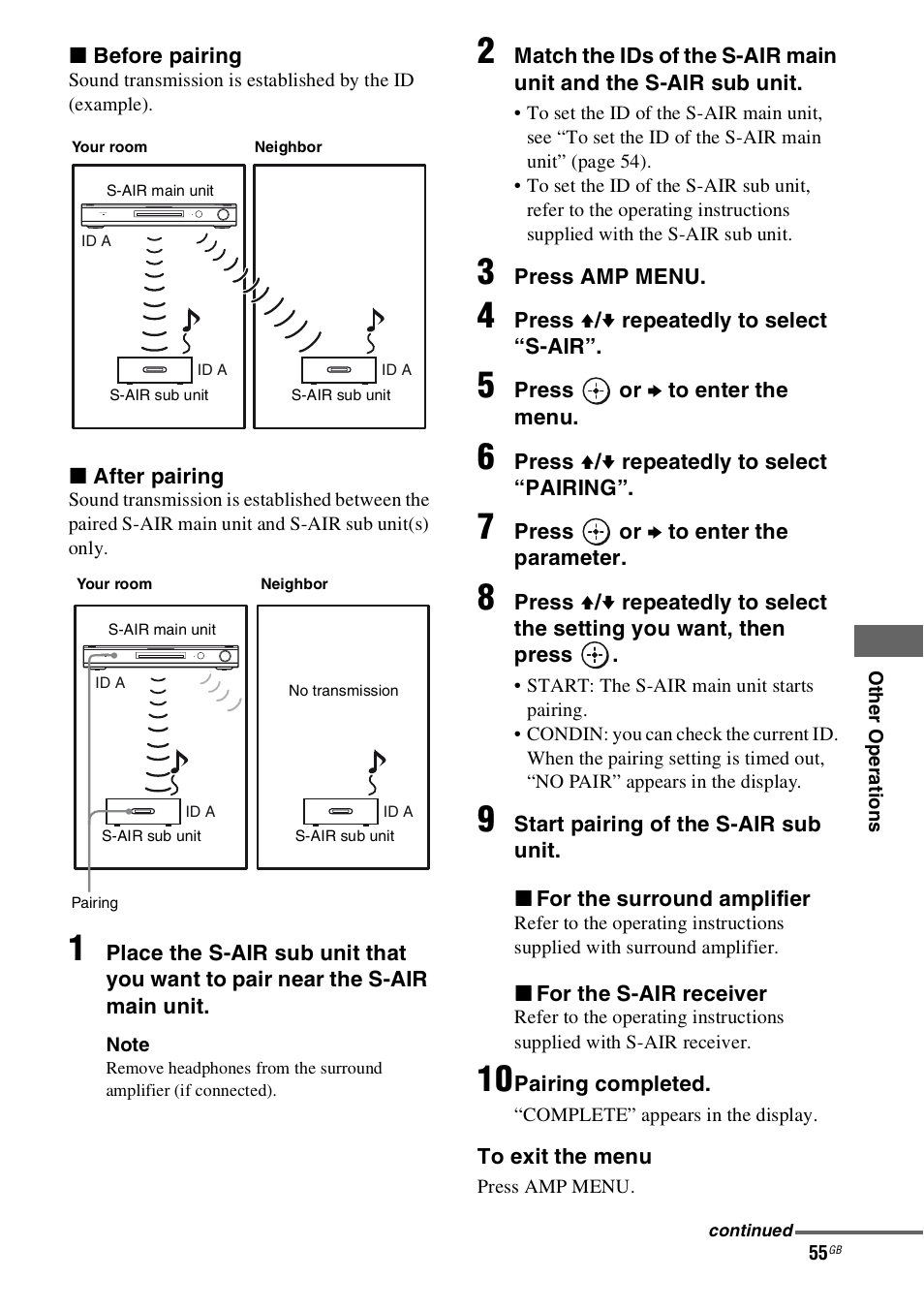 Sony 4-130-031-11(3) User Manual | Page 55 / 72