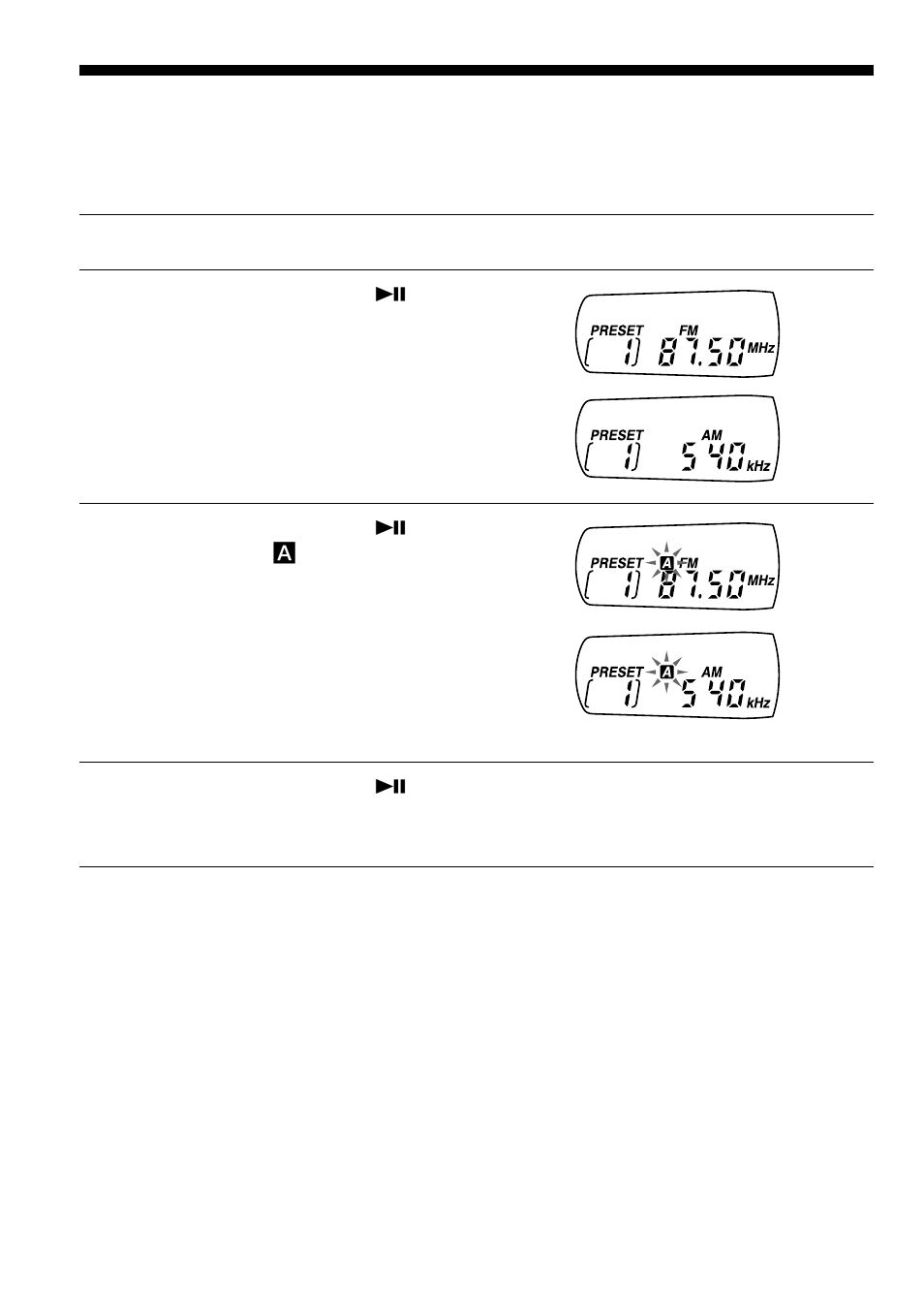 Presetting radio stations automatically | Sony D-FJ75TR User Manual | Page 14 / 32