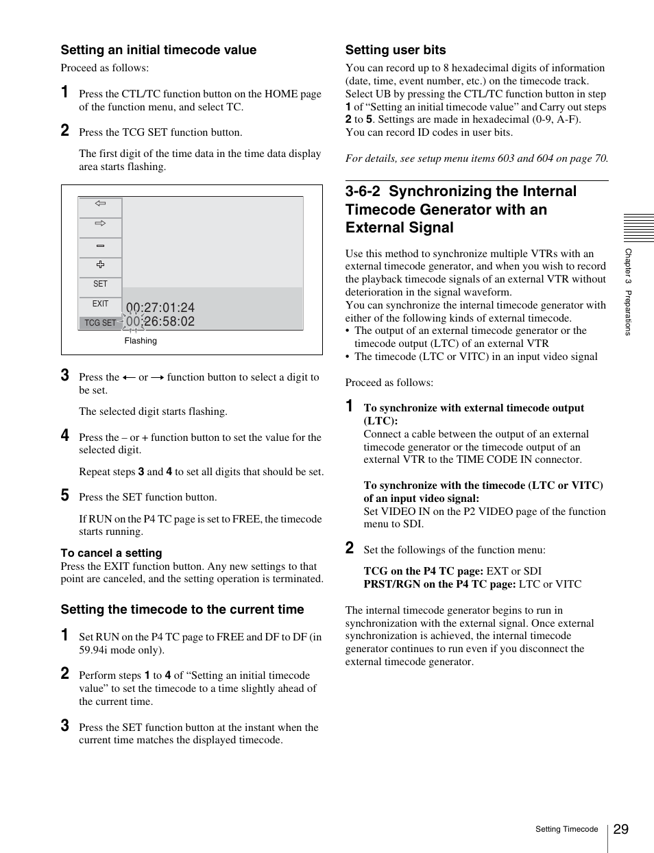 Sony HDW-S280 User Manual | Page 29 / 94