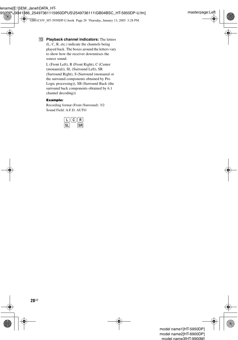 Sony 6900DP User Manual | Page 28 / 60