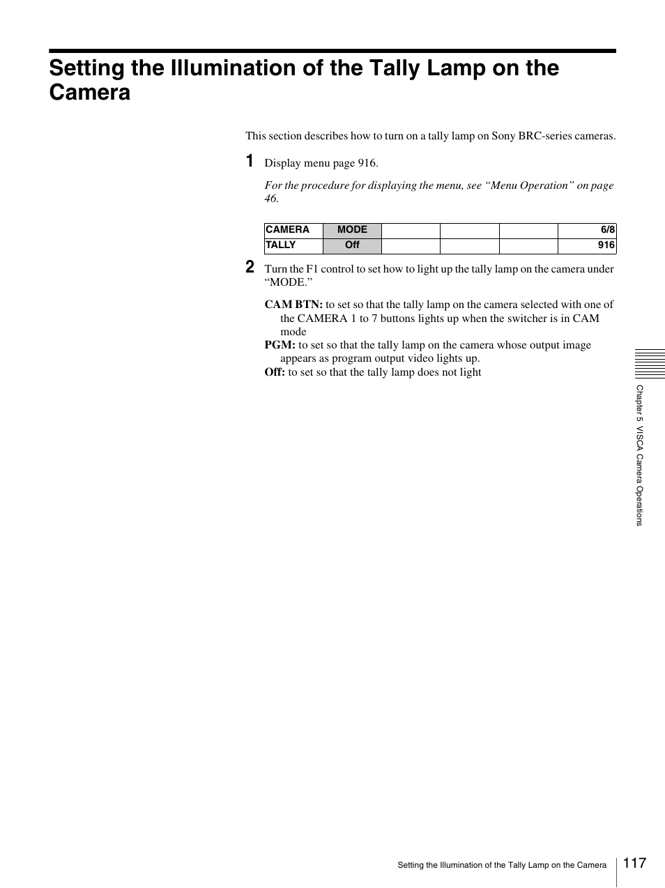 Sony BRS-200 User Manual | Page 117 / 159