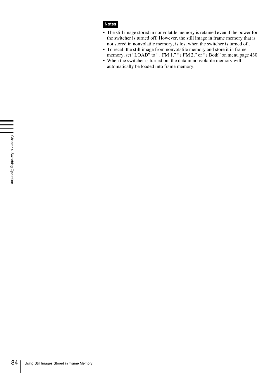 Sony BRS-200 User Manual | Page 84 / 159