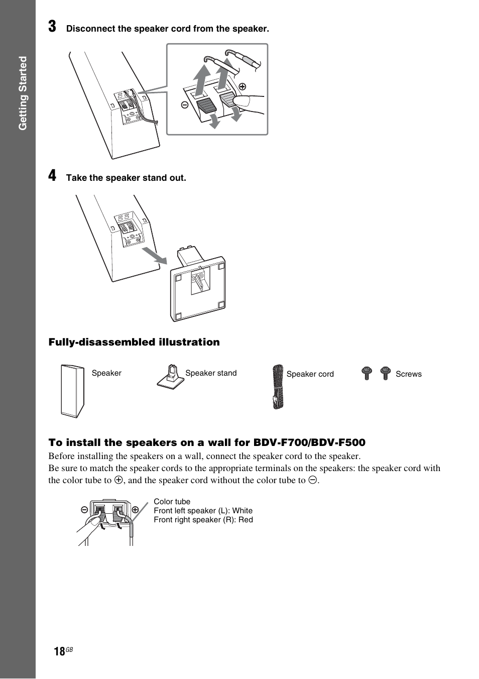 Sony Blu-ray Disc/DVD Home Theatre System 4-184-716-51(1) User Manual | Page 18 / 76