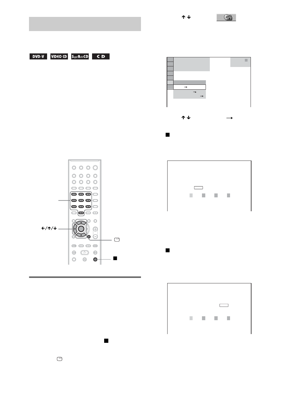 Locking discs, Custom parental control, parental control) | Sony DAV-DZ300 User Manual | Page 62 / 100
