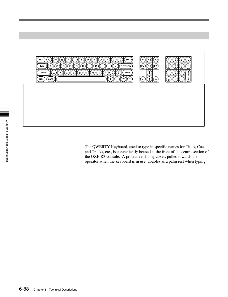 3-7 qwerty keyboard | Sony OXF-R3 User Manual | Page 250 / 396