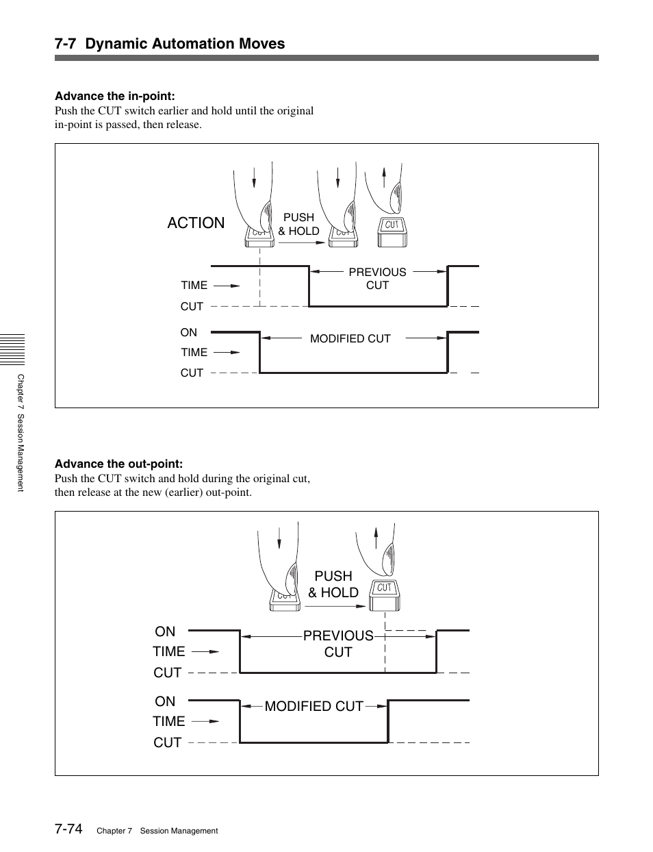 Action, 7 dynamic automation moves | Sony OXF-R3 User Manual | Page 334 / 396