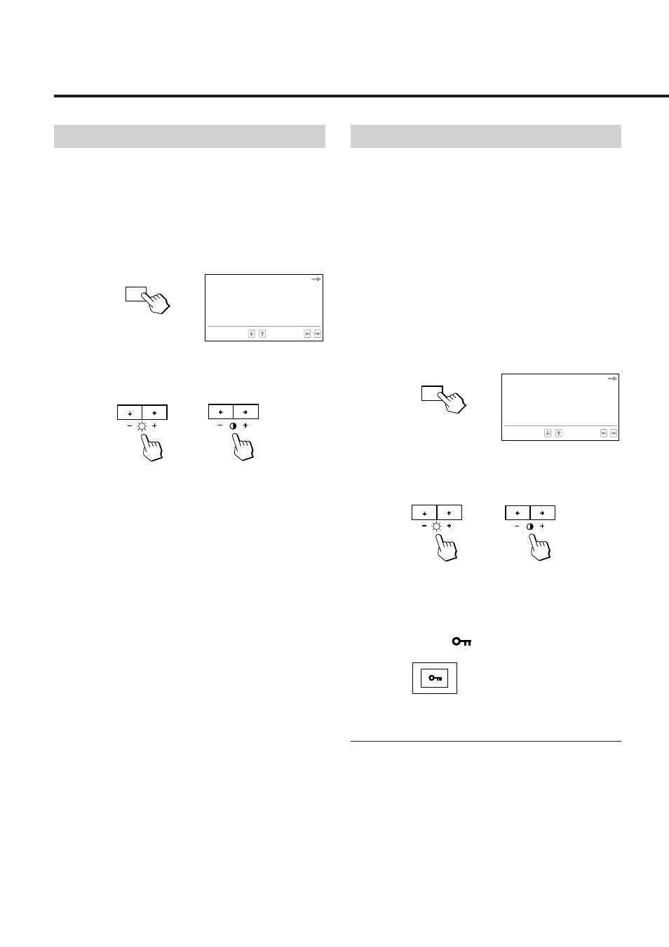 Einstellen des monitors wechseln des videoeingangs, Sperren der bedienelemente | Sony GDM-17SE2T5 User Manual | Page 34 / 63