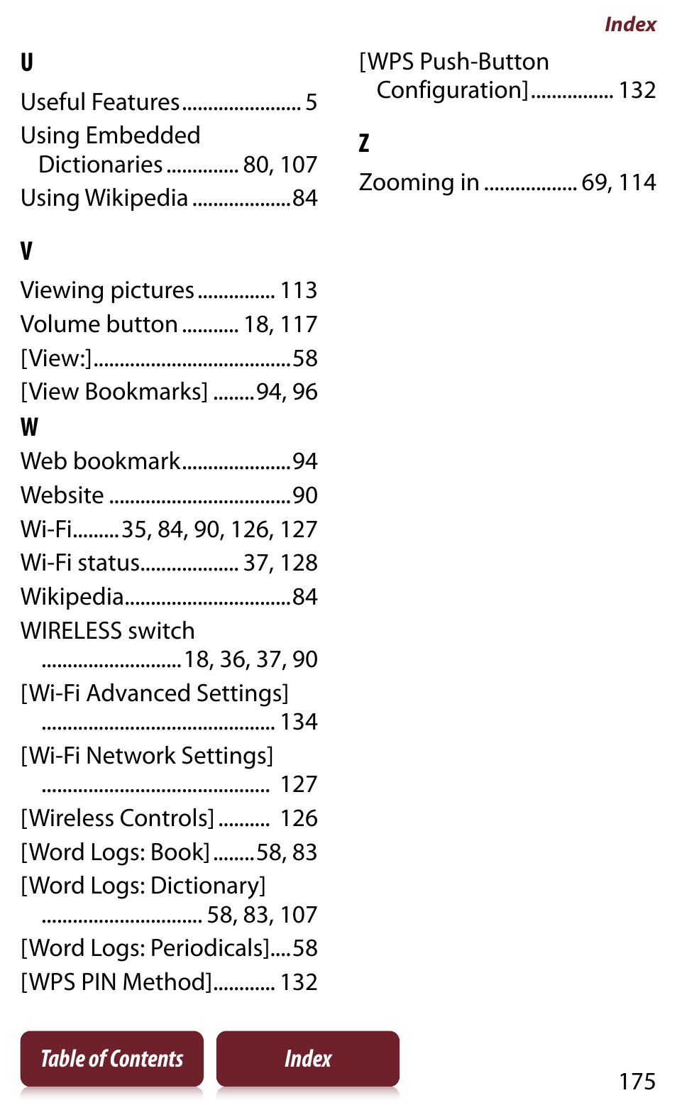 Sony READER DAILY EDITION PRS-950 User Manual | Page 175 / 175