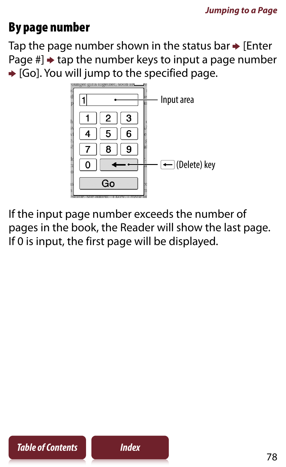 By page number | Sony READER DAILY EDITION PRS-950 User Manual | Page 78 / 175