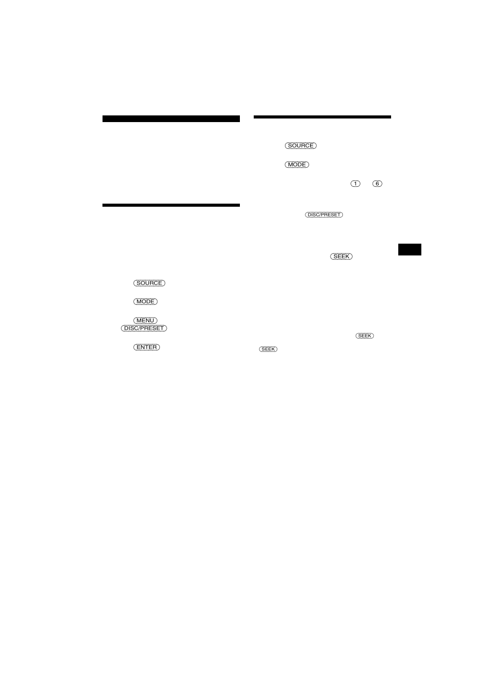 Radio, Storing stations automatically, Receiving the stored stations | Best tuning memory (btm) | Sony CDX-CA700X User Manual | Page 13 / 148