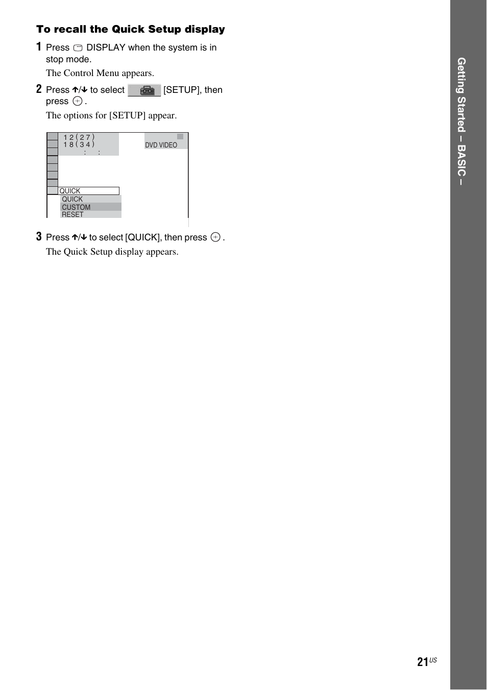 Sony DAV-DX355 User Manual | Page 21 / 104