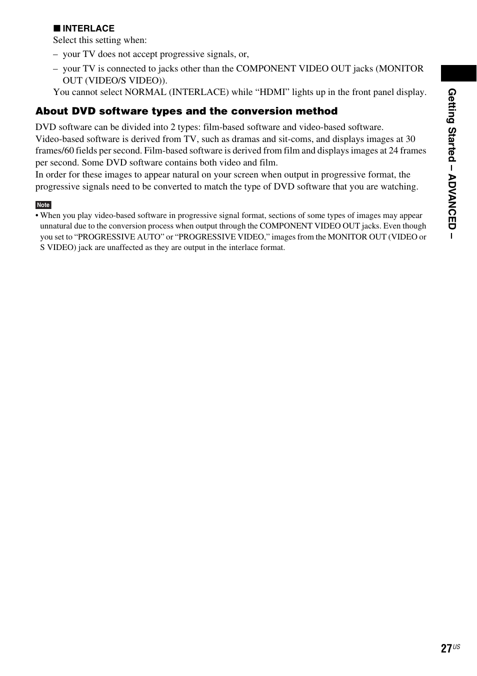 Sony DAV-DX355 User Manual | Page 27 / 104