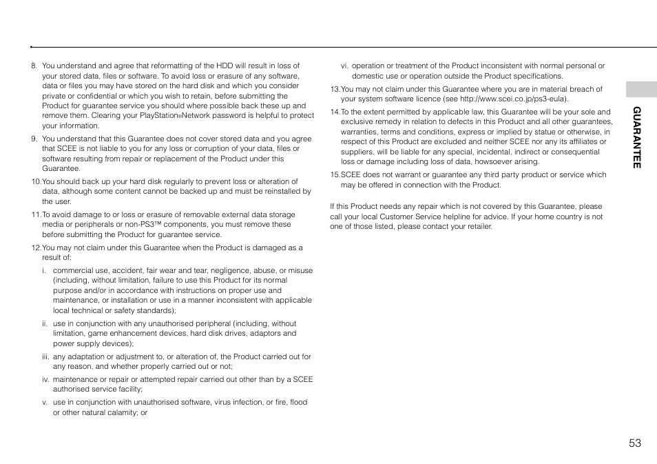 Sony Playstation 3 CECH-2003B User Manual | Page 53 / 60