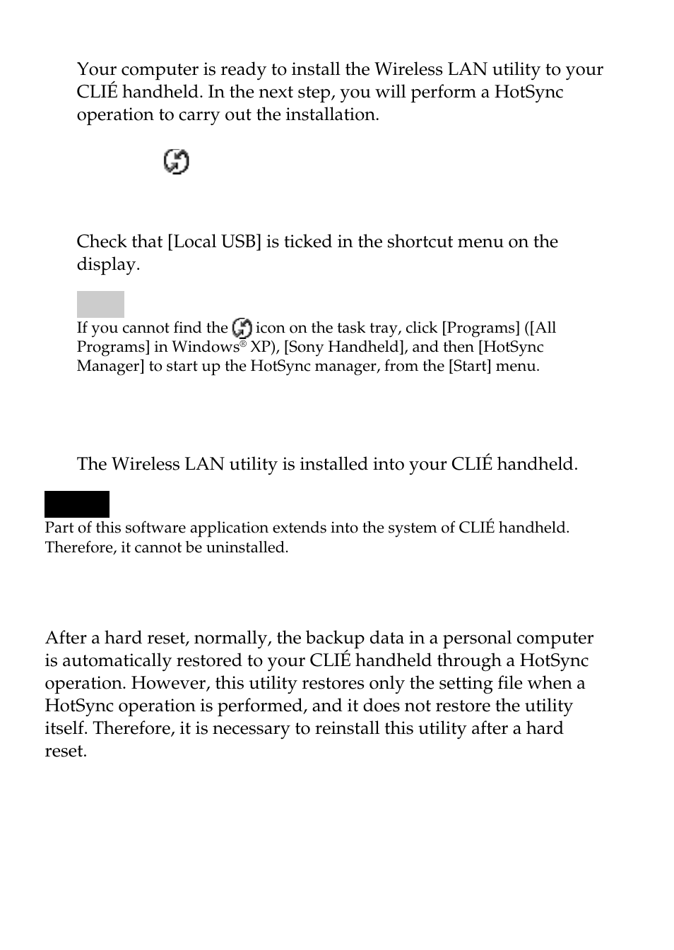 Sony PEGA-WL100 User Manual | Page 13 / 40