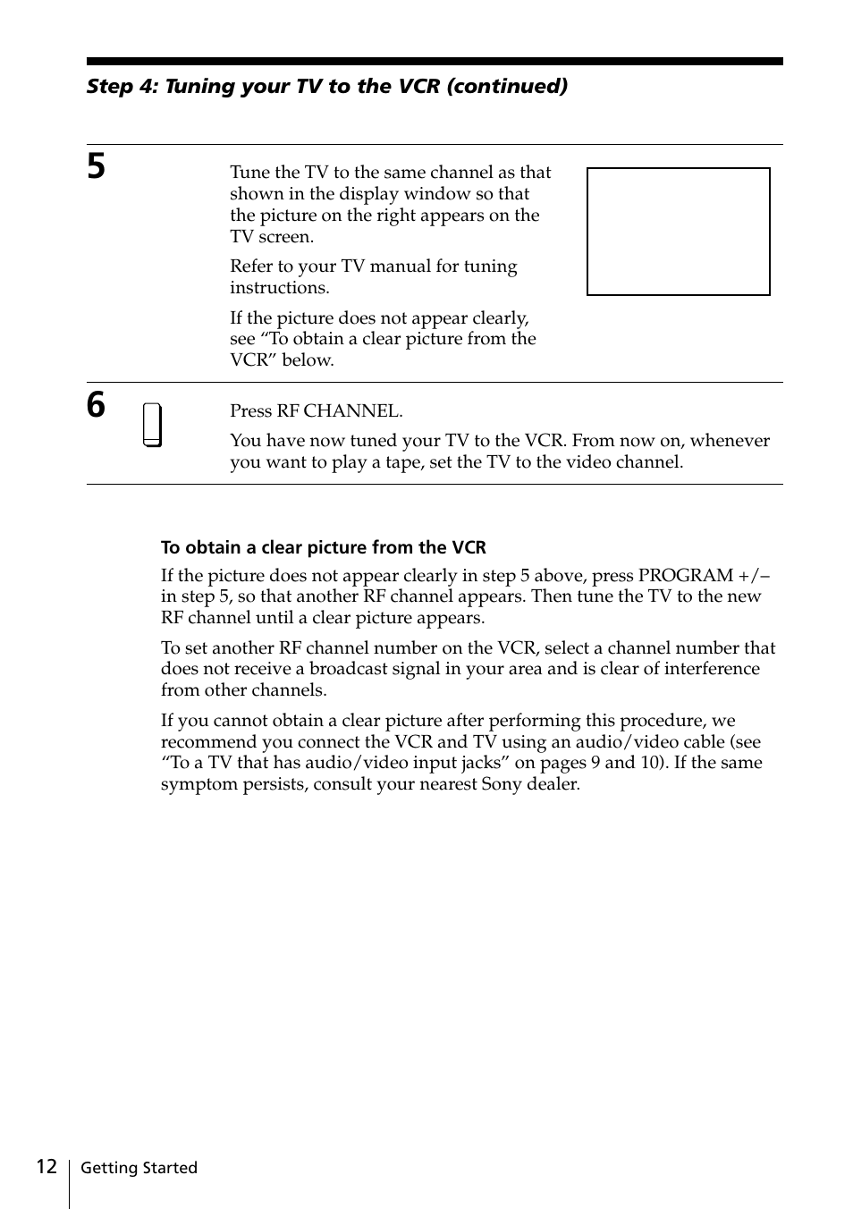 Sony SLV-EZ77AS User Manual | Page 12 / 75