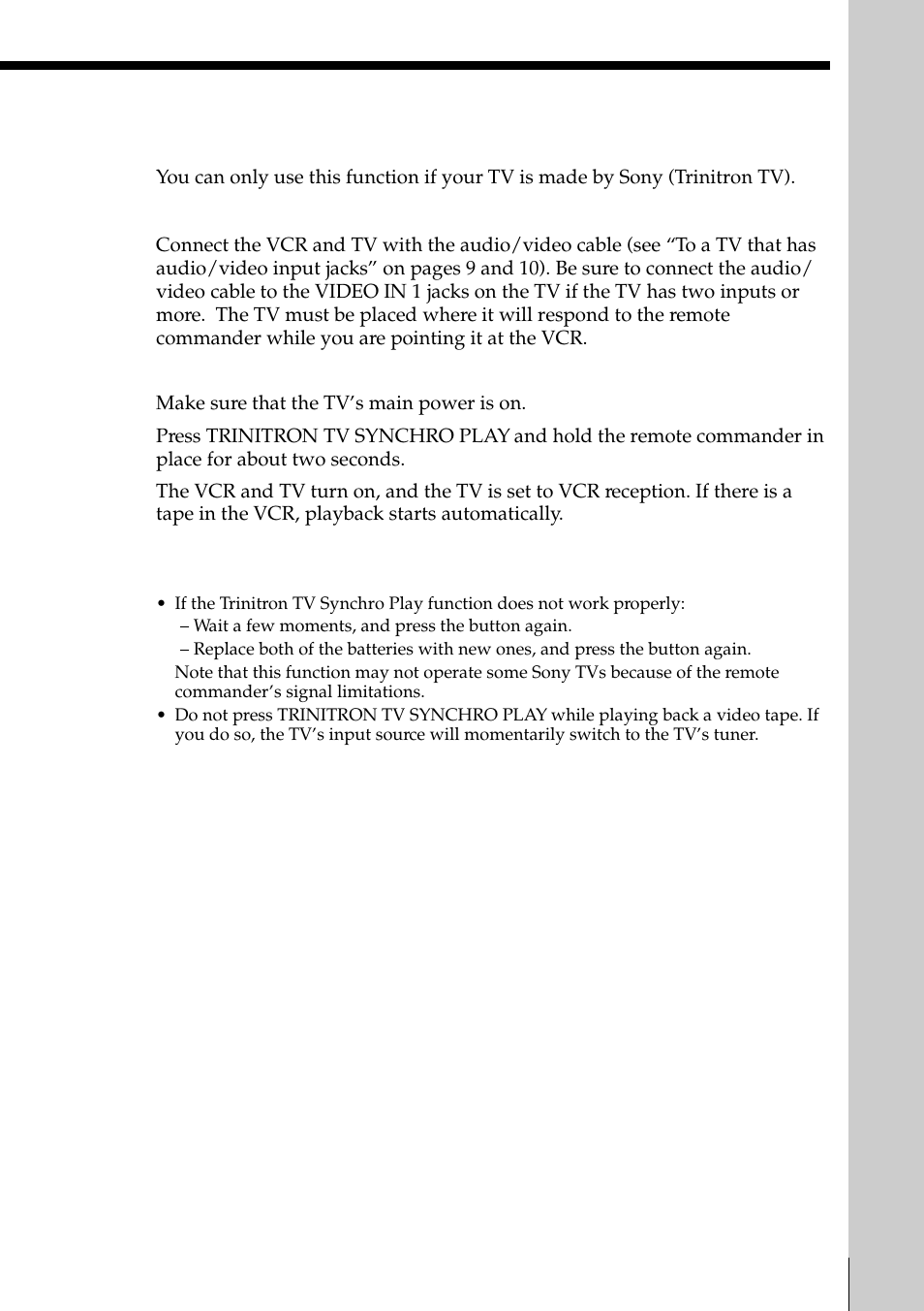 Sony SLV-EZ77AS User Manual | Page 33 / 75