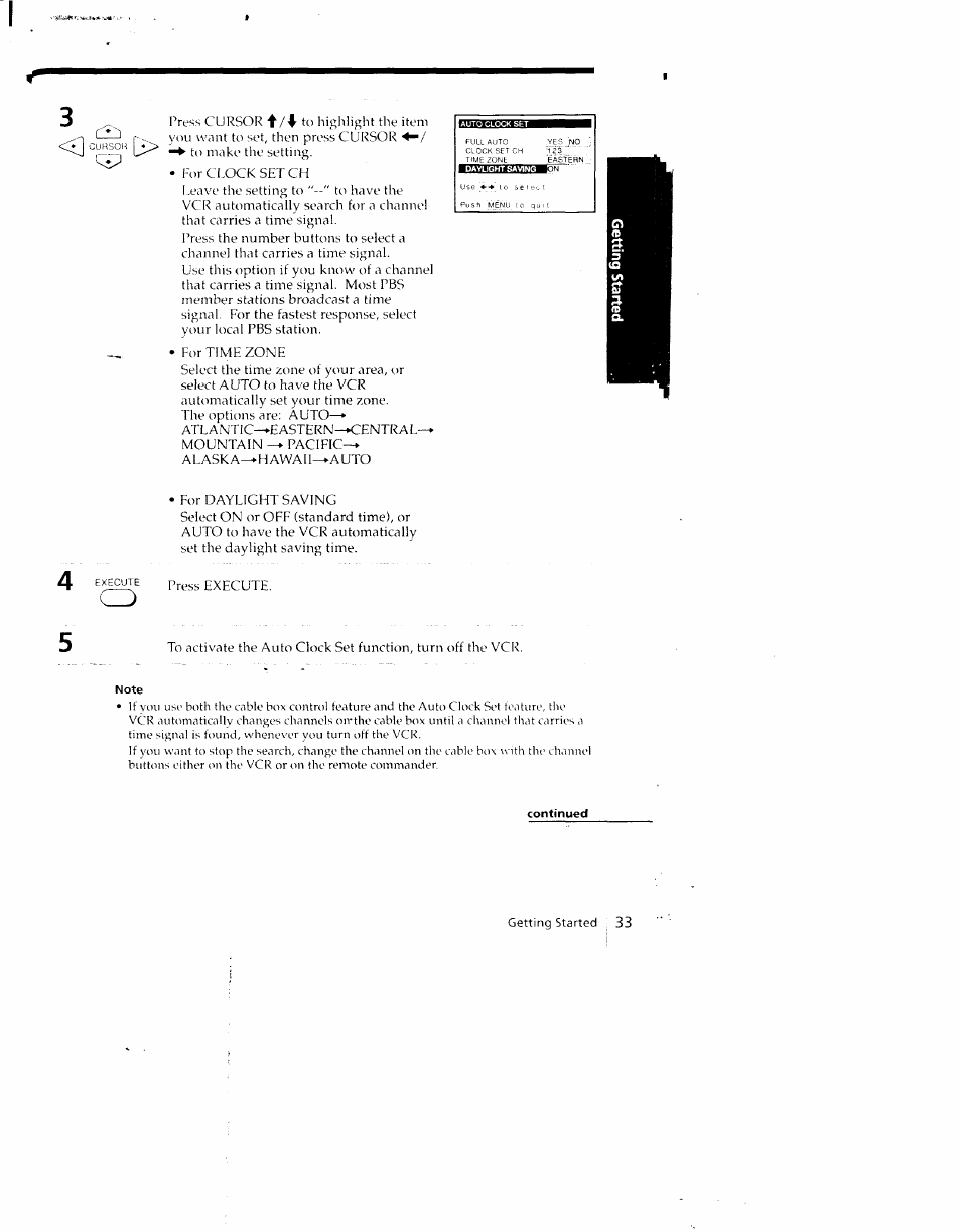 Note | Sony SLV-790HF User Manual | Page 33 / 81