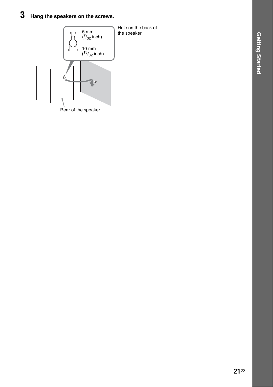 Ge tting star te d | Sony 4-178-243-1 User Manual | Page 21 / 79