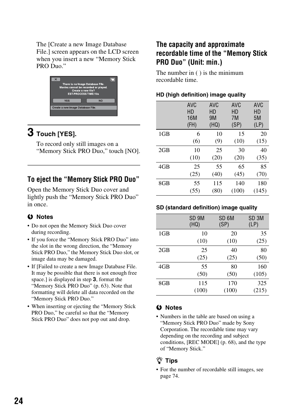 Sony 3-286-590-12(1) User Manual | Page 24 / 124