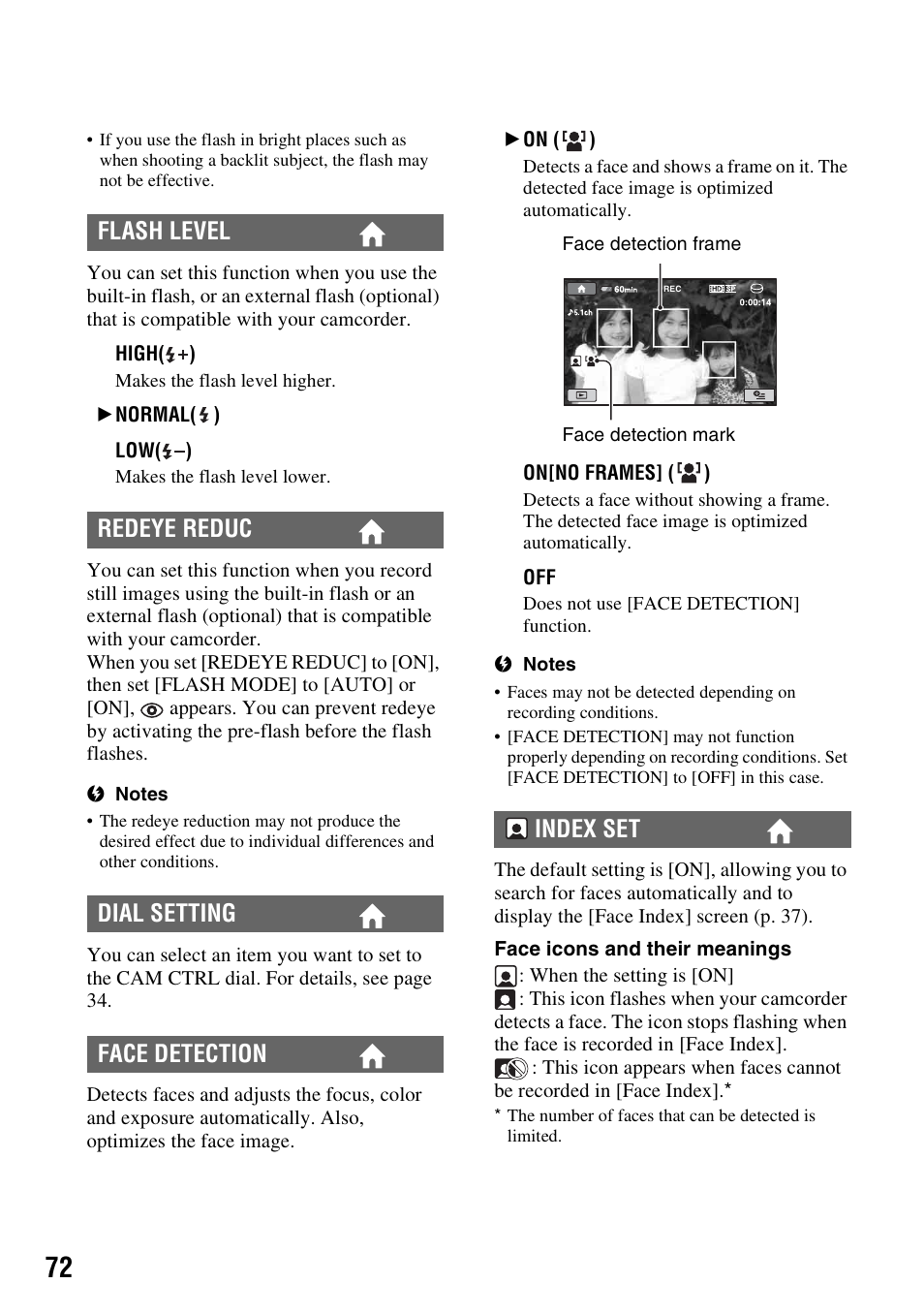 P. 72) | Sony 3-286-590-12(1) User Manual | Page 72 / 124