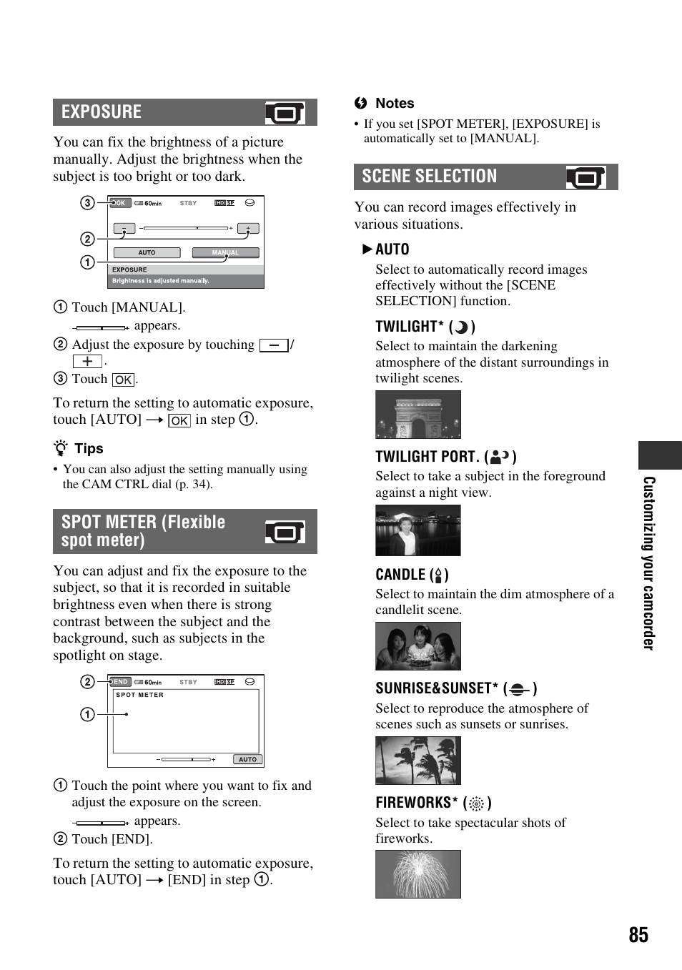 P. 85) | Sony 3-286-590-12(1) User Manual | Page 85 / 124