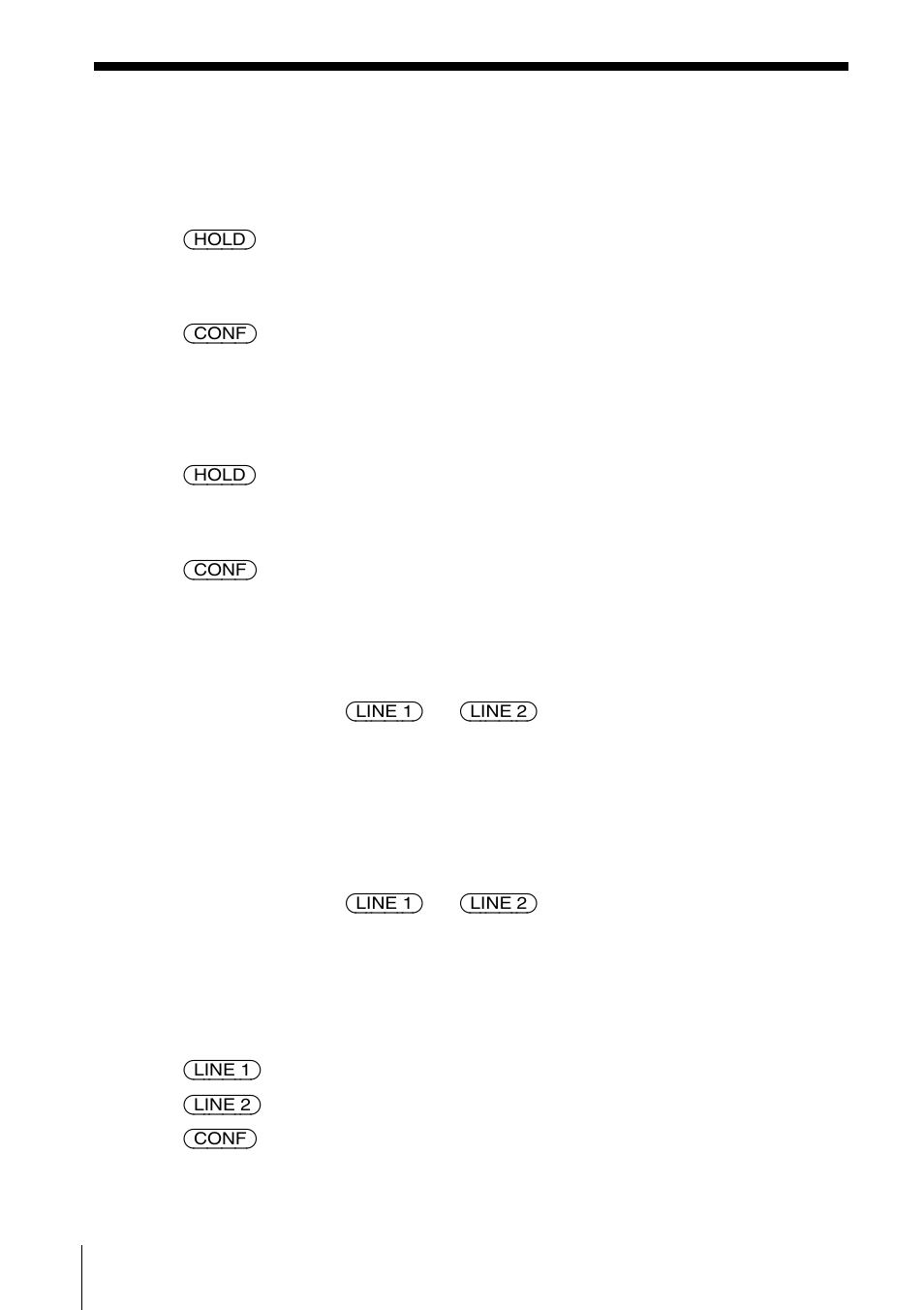 To join three-way conference (four-way conference) | Sony SPP-M937 User Manual | Page 36 / 88