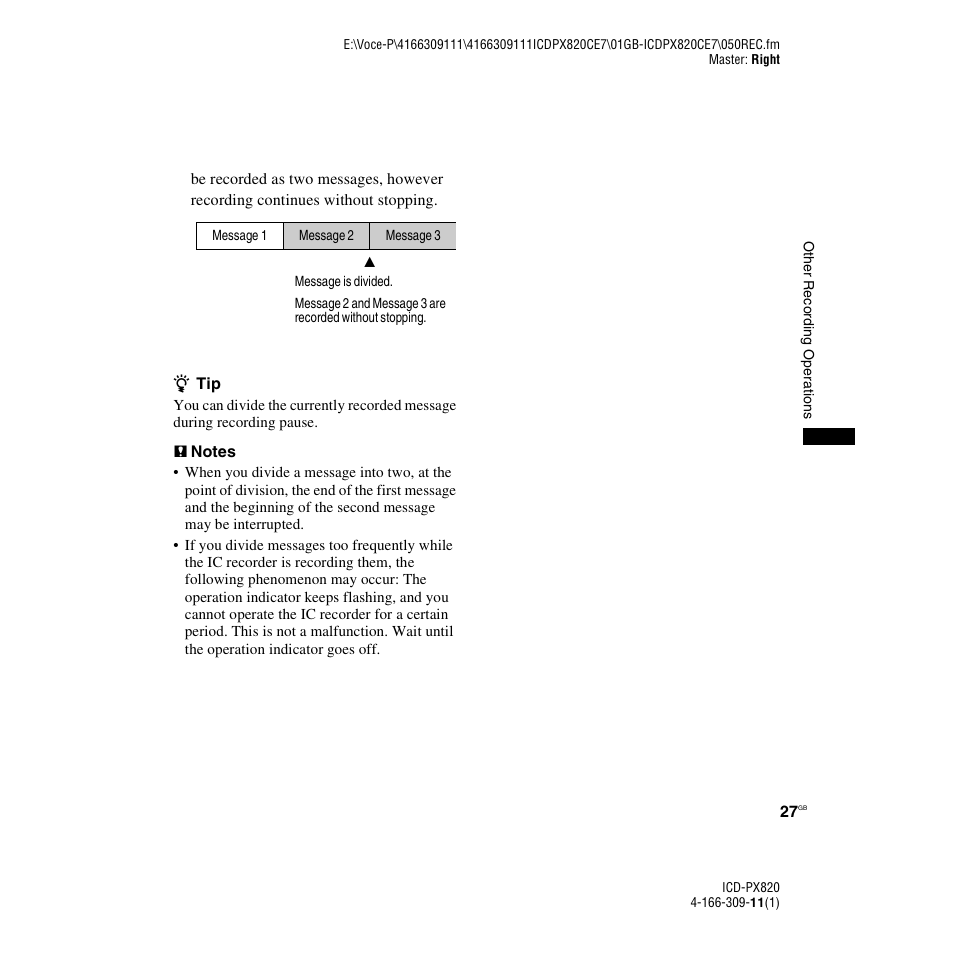 Sony 4-166-309-11(1) User Manual | Page 27 / 96