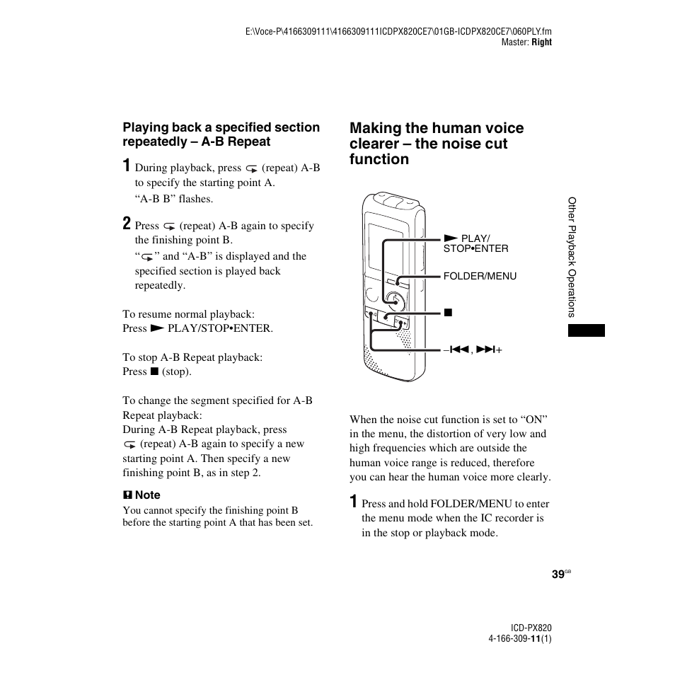 Sony 4-166-309-11(1) User Manual | Page 39 / 96