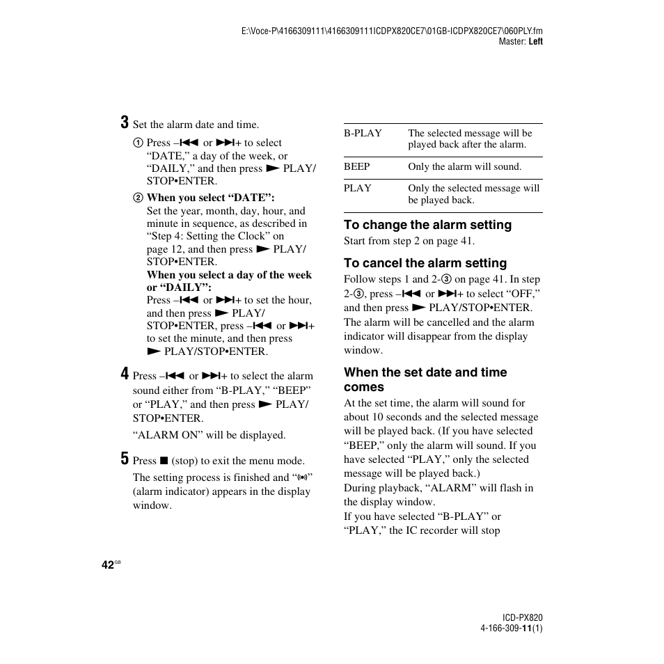 Sony 4-166-309-11(1) User Manual | Page 42 / 96