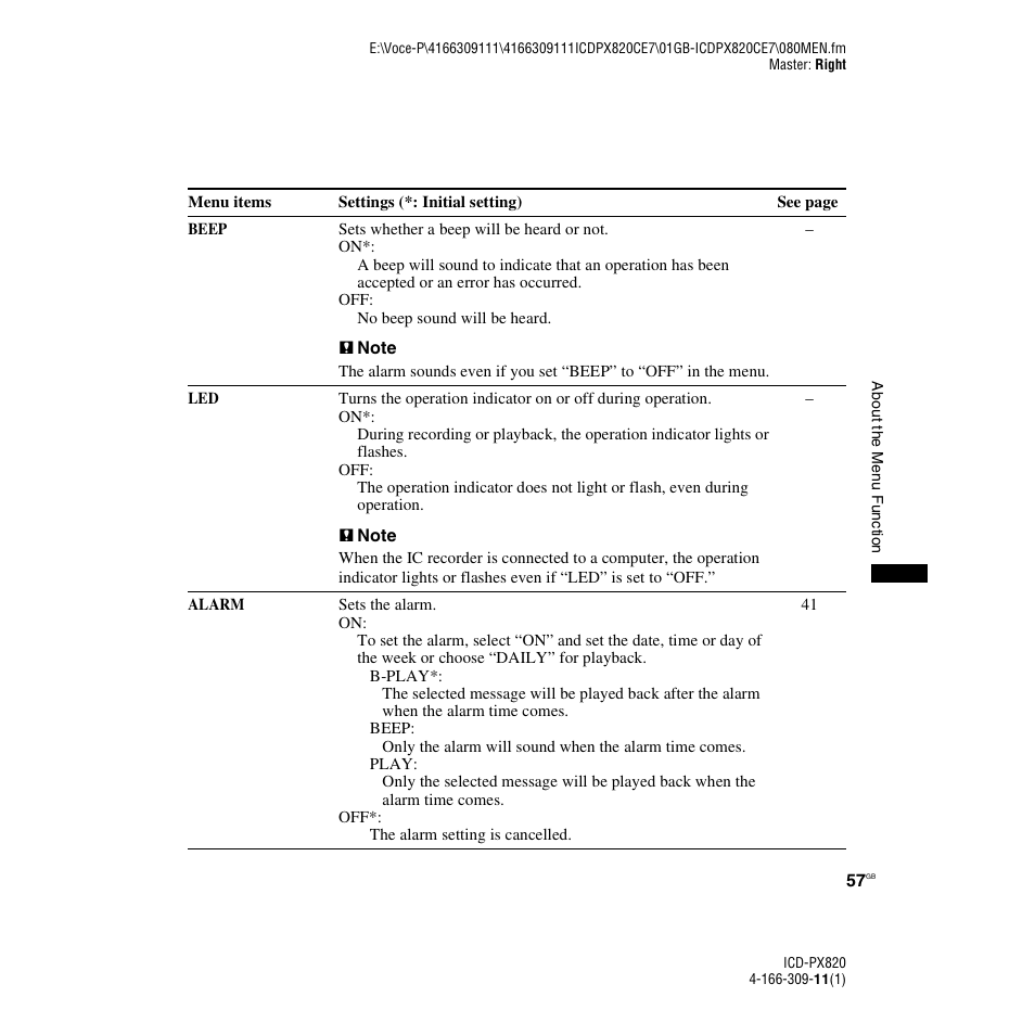Sony 4-166-309-11(1) User Manual | Page 57 / 96