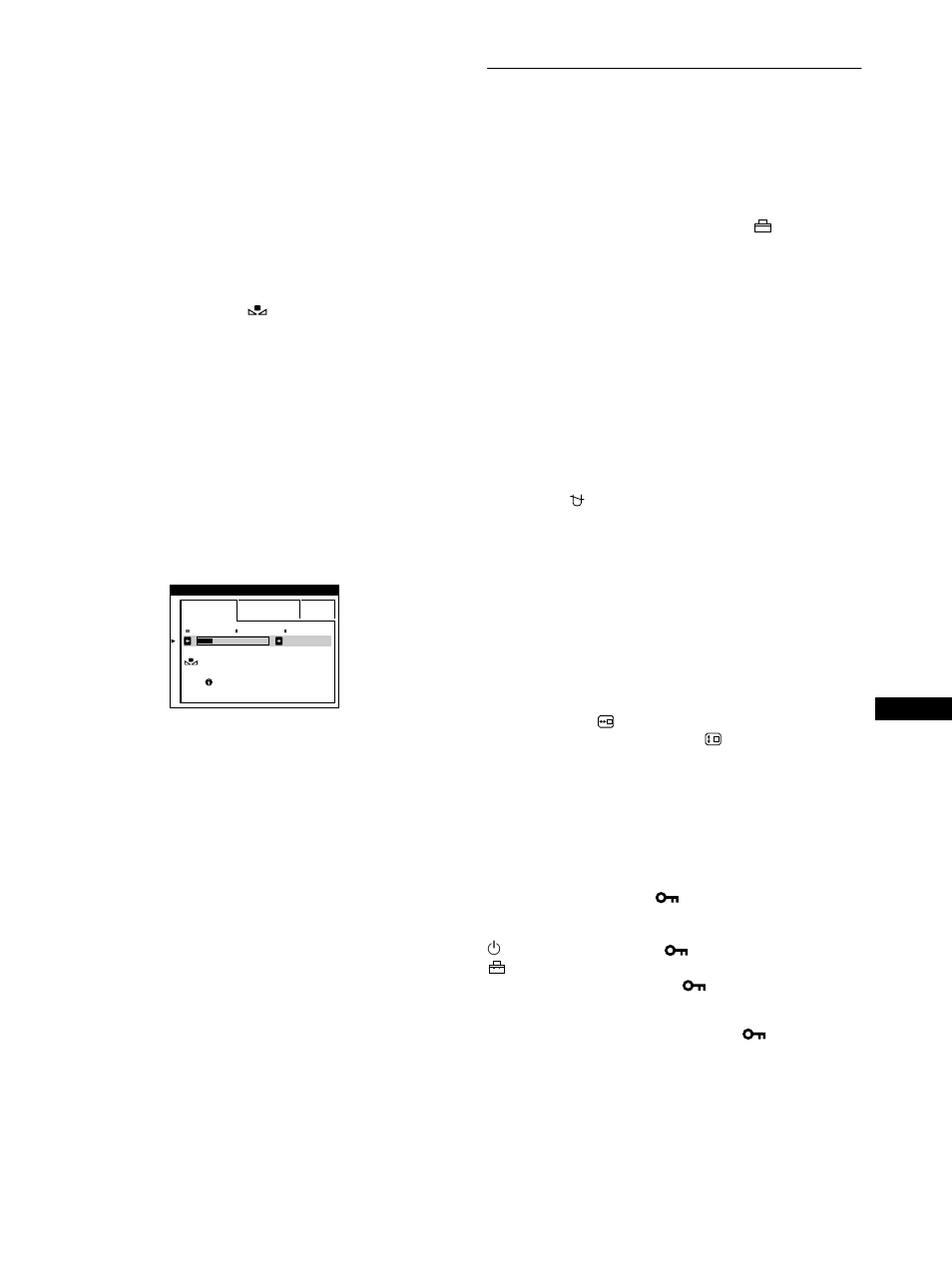 Impostazioni aggiuntive (opzioni) | Sony GDM-F500R User Manual | Page 87 / 148