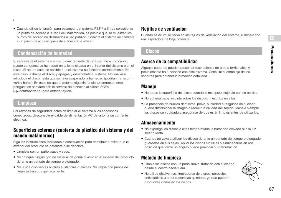 Sony 120GB Playstation 3 CECH-2001B User Manual | Page 67 / 120