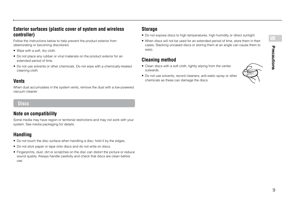 Sony 120GB Playstation 3 CECH-2001B User Manual | Page 9 / 120