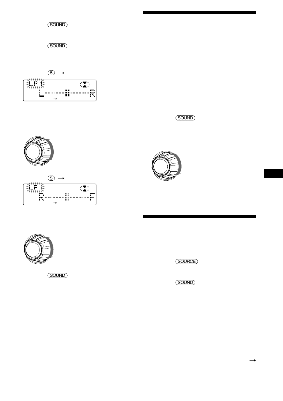 Ajuste del equilibrio entre los altavoces (fad) | Sony CDX-C880R User Manual | Page 81 / 178